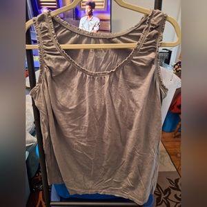 Merona brand Ruffle Edge Tank Top Size XXL